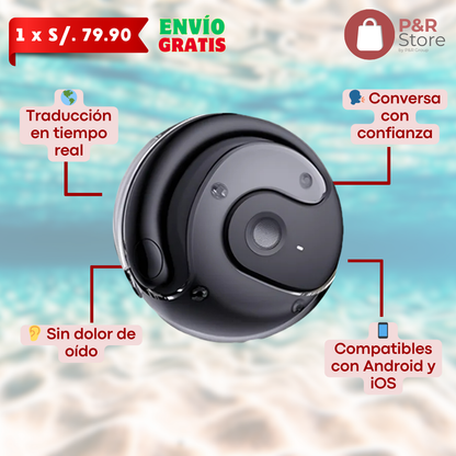 Dile adiós a las barreras del idioma para siempre 🚫🗣️ | Audifonos traductores AVANT GARDEN FASHION