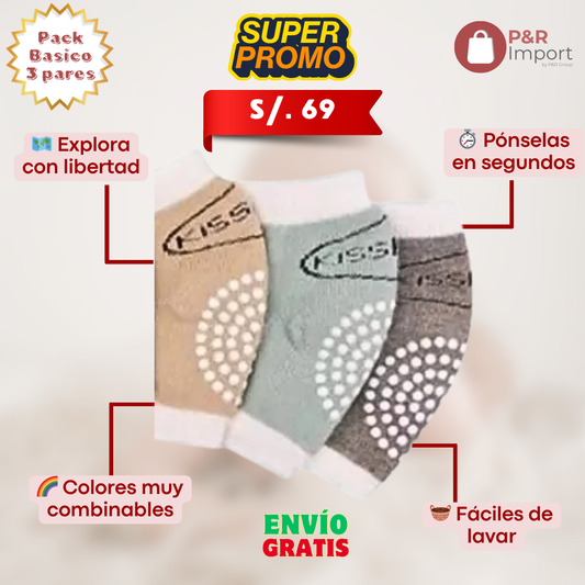 🛑 RODILLERAS PARA BEBE🥺