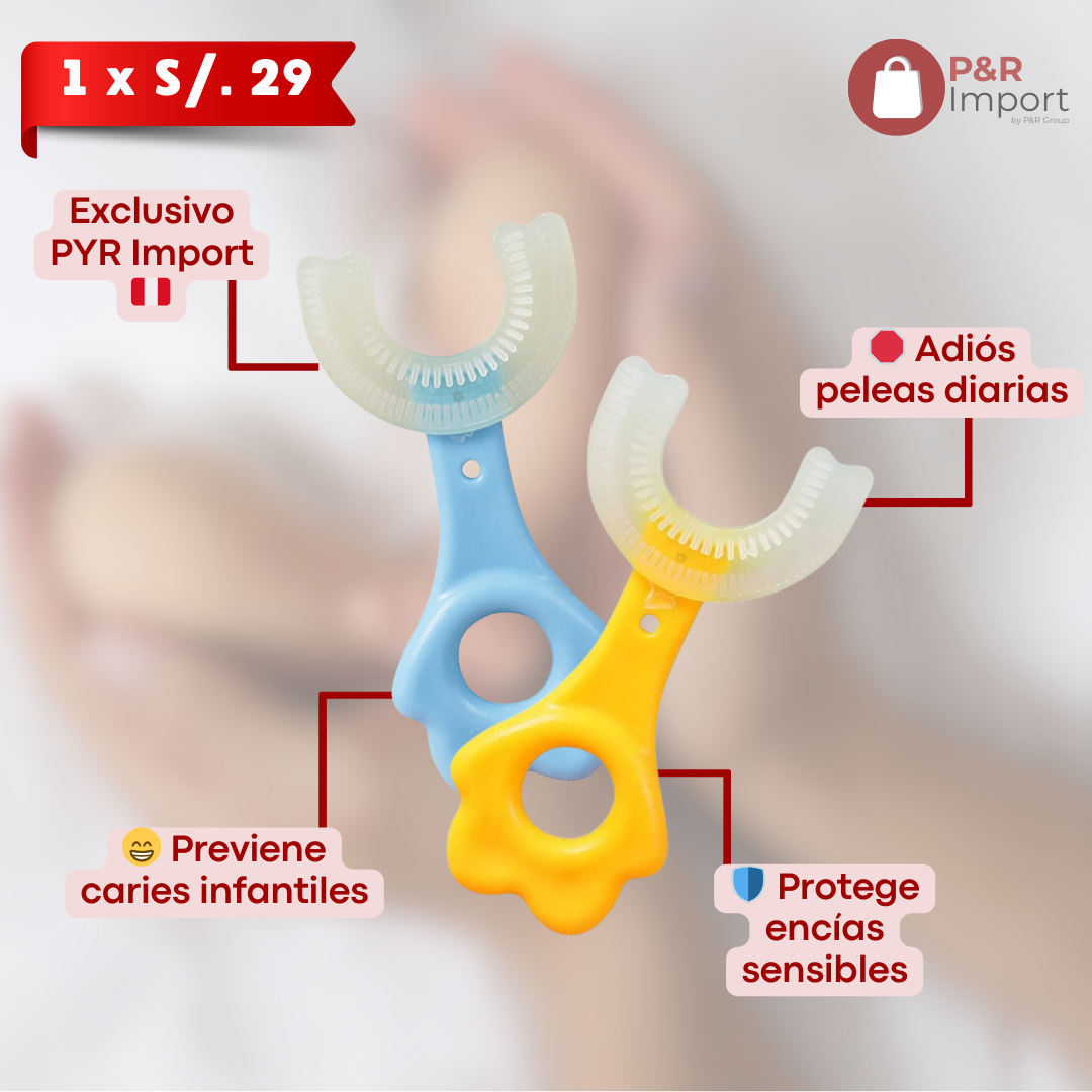 🦷 CEPILLO MAGICO PARA BEBE 360°🚀