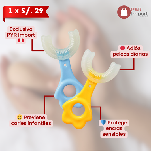 🦷 CEPILLO MAGICO PARA BEBE 360°🚀