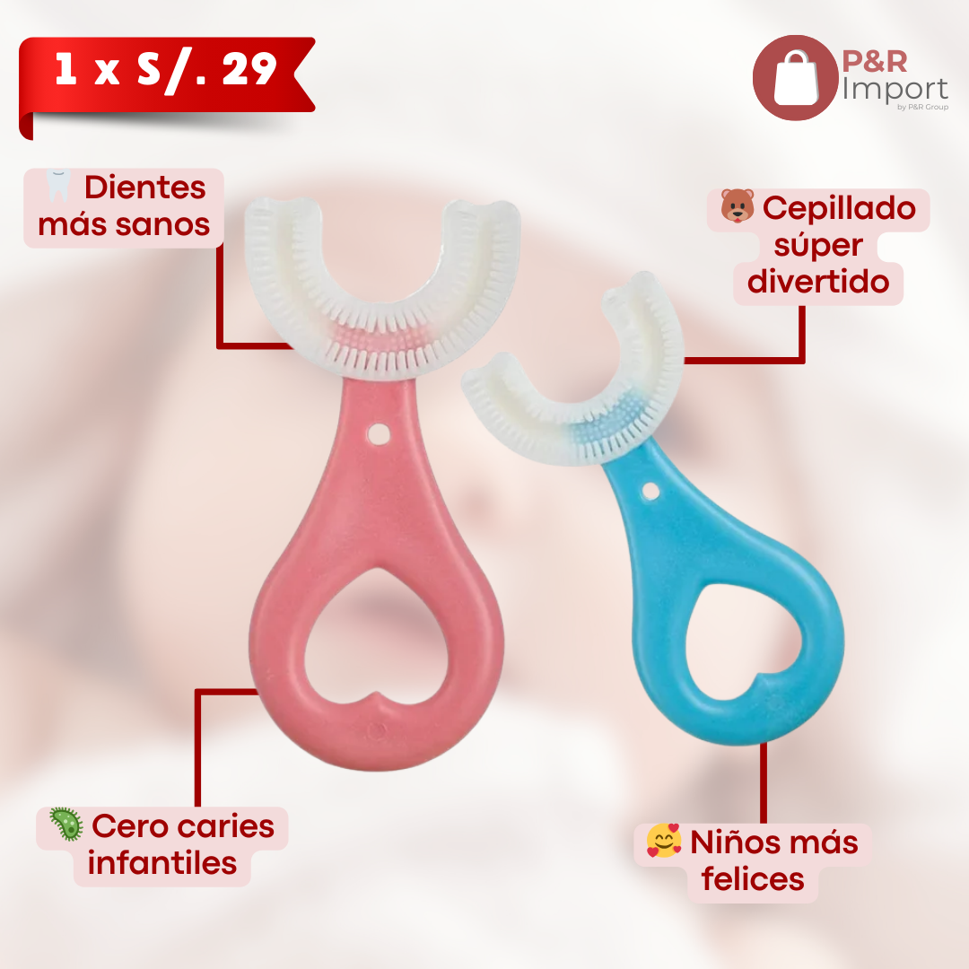 🦷 CEPILLO MAGICO PARA BEBE 360°🚀